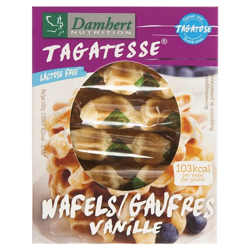 DAMHERT TAGATESSE WAFELS GAUFRES VANILLE 150G