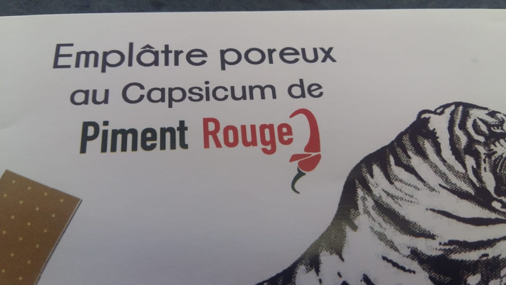 RED PEPPER EMPLATRE POREUX AU CAPSICUM DE PIMENT ROUGE BOITE 50