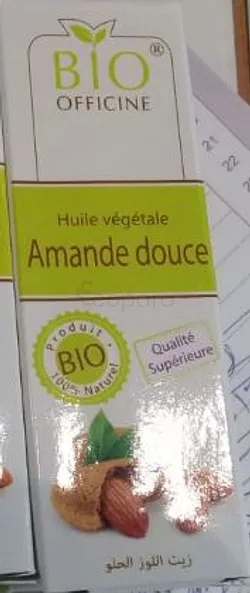BIO OFFICINE HUILE D'AMANDE DOUCE 1ERE 50ML