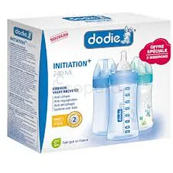 DODIE COFFRET BIBERON INITIATION+ GARÇON 240ML BOITE DE 3