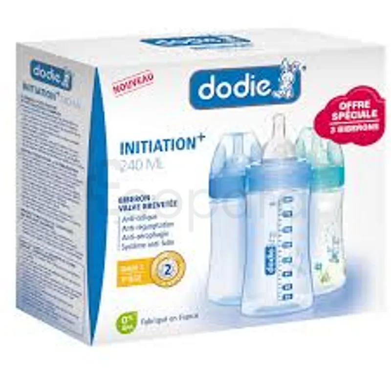 DODIE COFFRET BIBERON INITIATION+ GARÇON 240ML BOITE DE 3