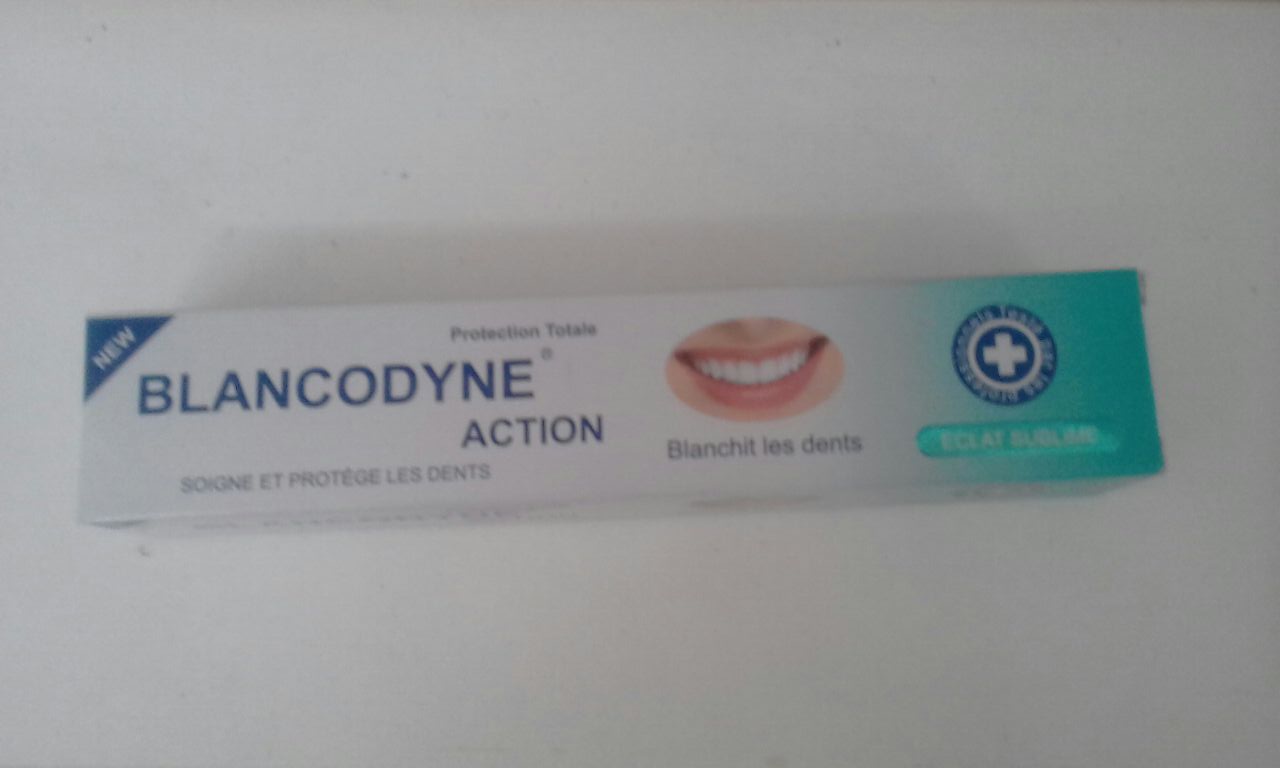 BLANCODYNE ACTION DENTIFRICE BLANCHIT LES DENTS ECLAT SUBLIM 75ML