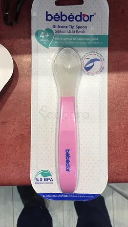 BEBEDOR CUILLERE SILICONE +4MOIS BOITE DE 1 REFERENCE 8555
