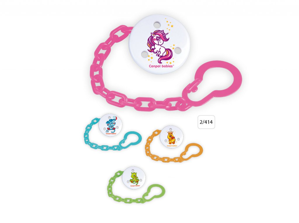 CANPOL BABIES CHAINETTE AVEC CLIP REFERENCE 2/414