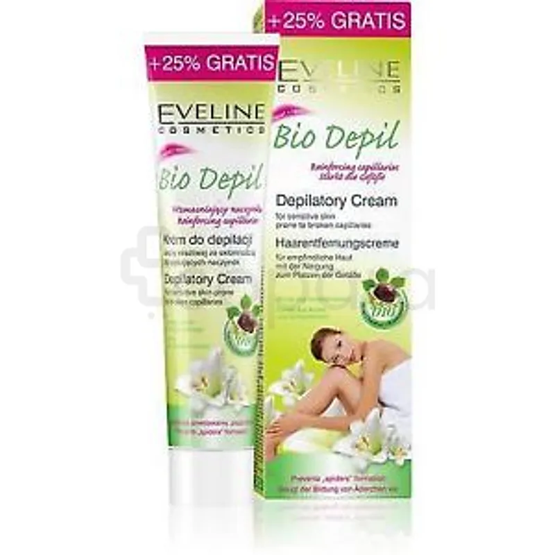 EVELINE BIO DEPIL CRÈME DÉPILATOIRE AVOCAT 125ML