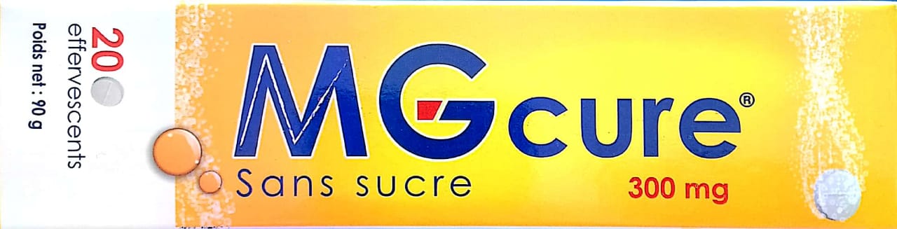 MGCURE BOITE DE 20 COMPRIMES EFFERVESCENTS