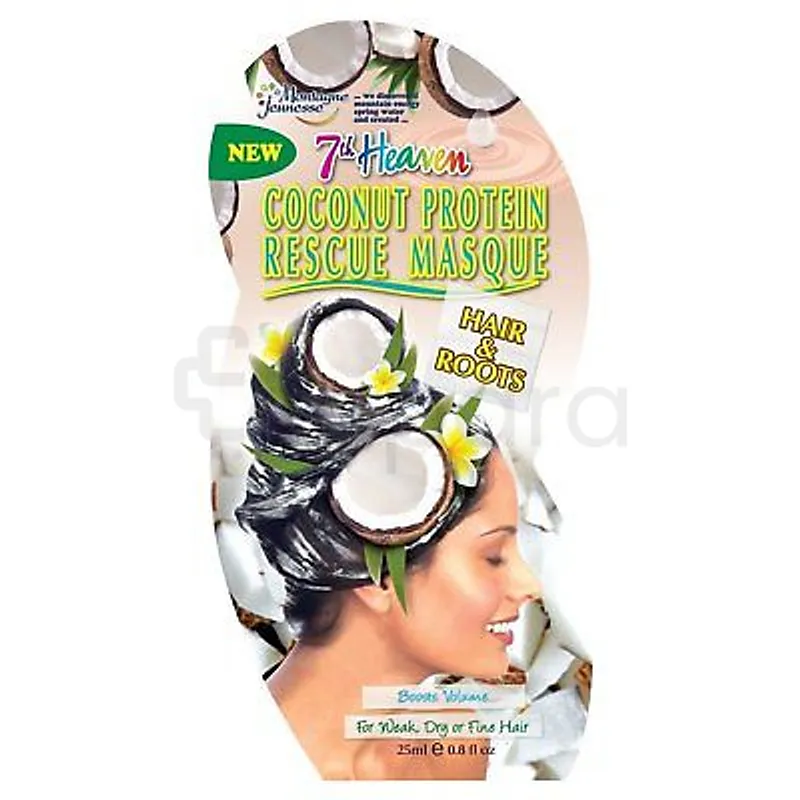 MONTAGNE JEUNESSE AUX PROTEINES DE NOIX DE COCO MASQUE CHEVEUX SECOURS 25ML