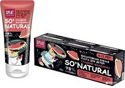 SPLAT JUNIOR DENTIFRICE NATURAL MANDARINE 6-11ANS 55ML