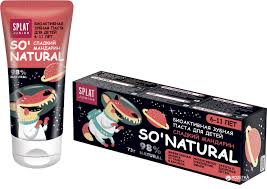 SPLAT JUNIOR DENTIFRICE NATURAL MANDARINE 6-11ANS 55ML
