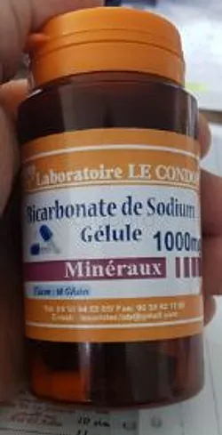 LE CONDOR BICARBONATE DE SODIUM 1000MG BOITE DE 60 GELULES