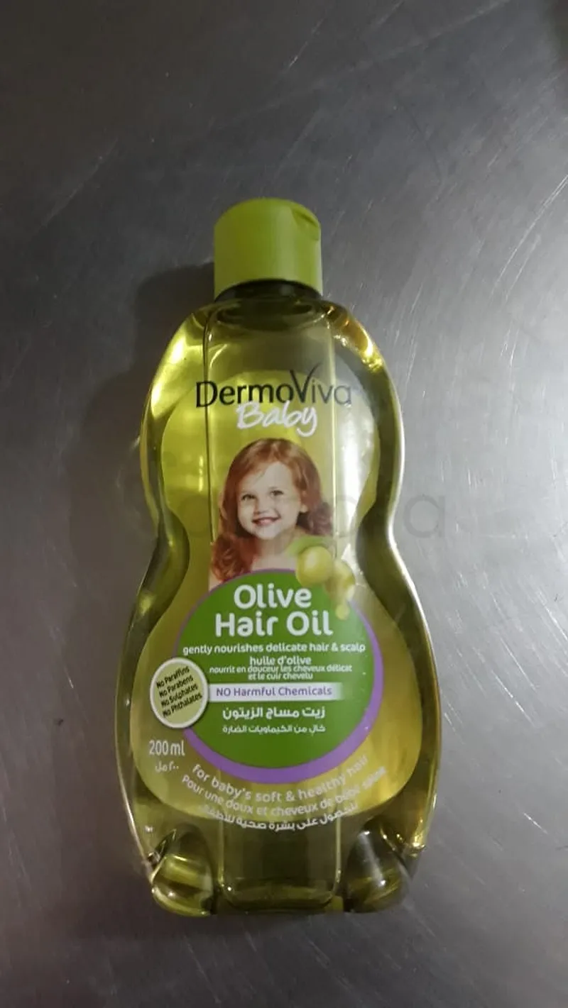 DEROVIVA BABY OLIVE HAIR OIL HUILE CHEVEUX D'OLIVE 200ML
