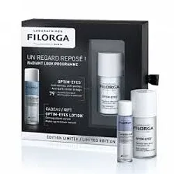 FILORGA COFFRET OPTIM-EYES 15ML + OPTIM EYES LOTION 20ML + OPTIM-EYES PATCH