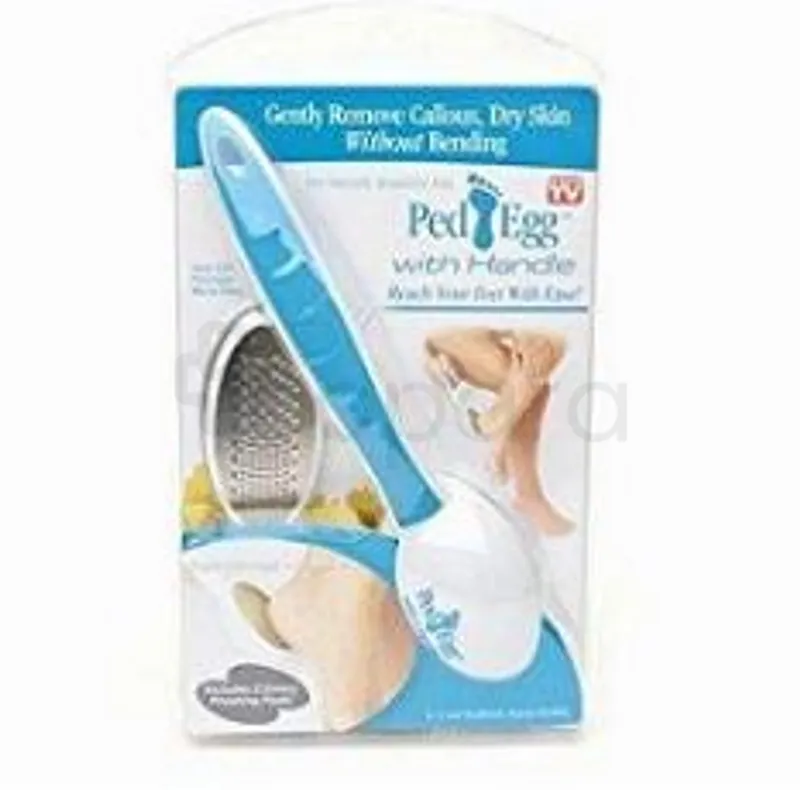 PEDD EGG PRO PEDICURE FOOT FILE WITH HANDLE