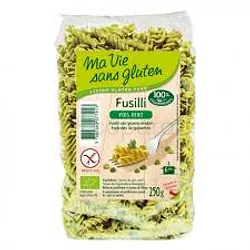 MA VIE SANS GLUTEN FUSILI POIS VERT 250G