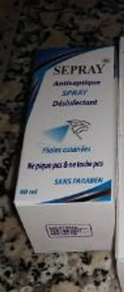 SEPRAY ANTISEPTIQUE SPRAY DESINFECTANT 40ML