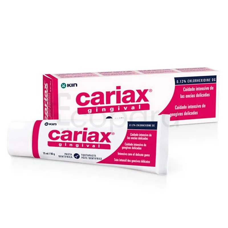 KIN CARIAX CREME DENTALE GINGIVALE DENTIFRICE PATE 75ML