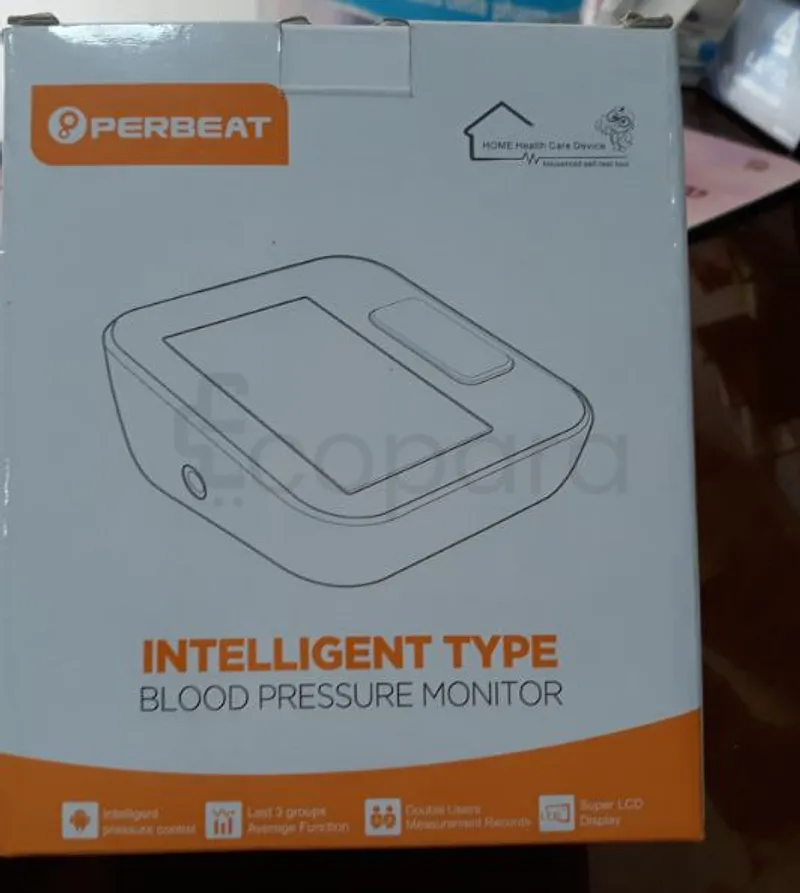 PERBEAT INTELLIGENT TYPE BLOOD PRESSURE MONITOR TENSIOMÈTRE BRASSARD