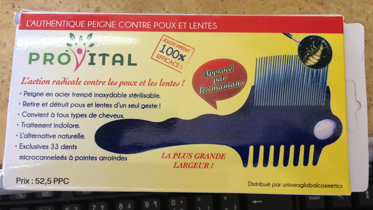 PRO-VITAL PEIGNE CONTRE LES POUX ET LENTES