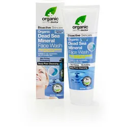 DR ORGANIC DEAD SEA MINERAL FACE WASH 200ML
