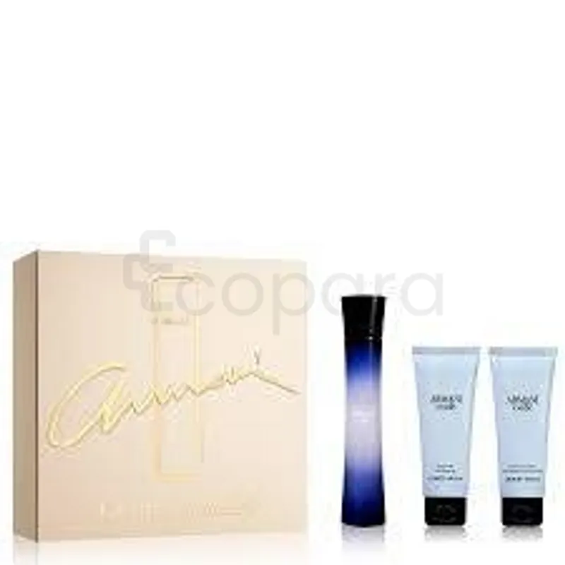 ARMANI COFFRET EAU DE PARFUM ARMANI CODE 75ML + GEL DOUCHE 75ML + LOTION CORPS 75ML