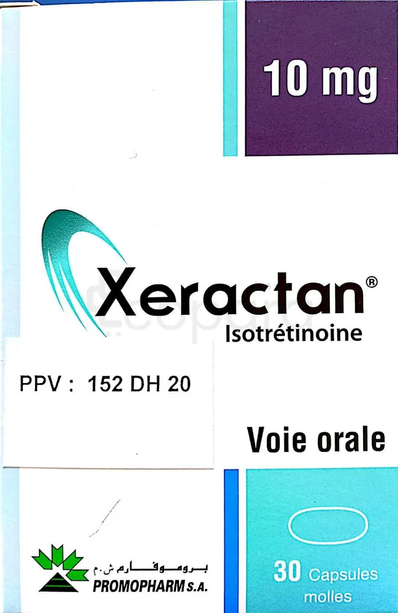 XERACTAN 10MG BOITE DE 30 CAPSULES MOLLES