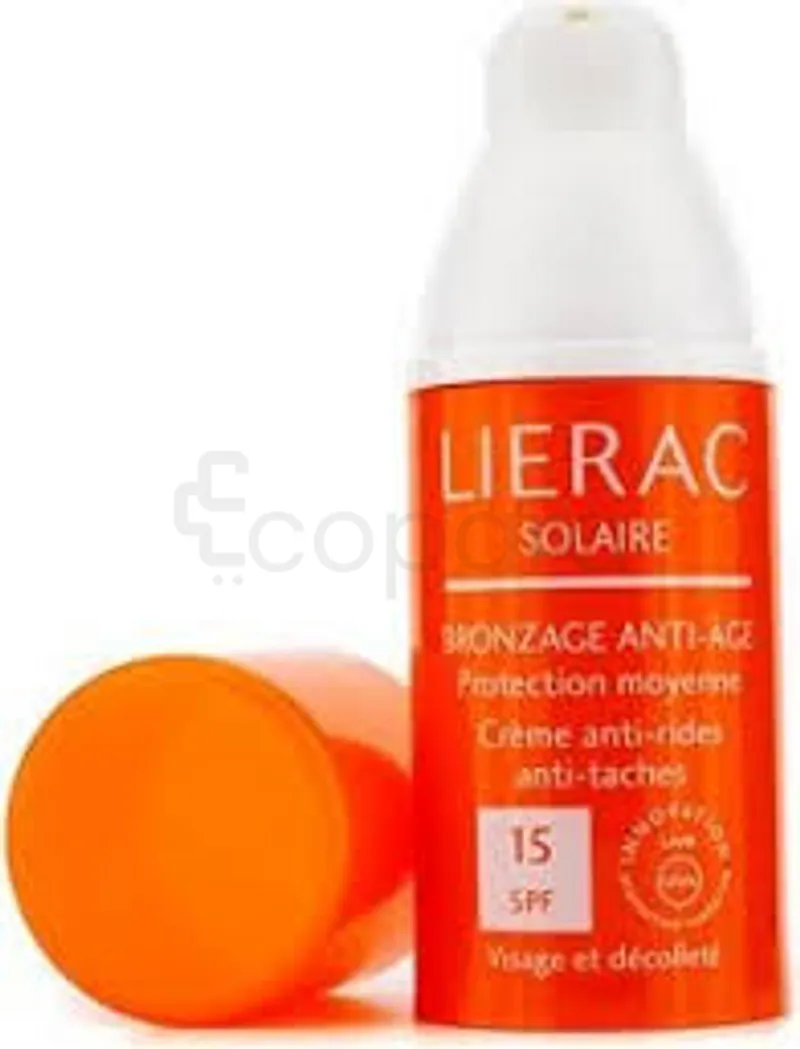 LIERAC SOLAIRE BRONZAGE ANTI-AGE SPF15 50ML
