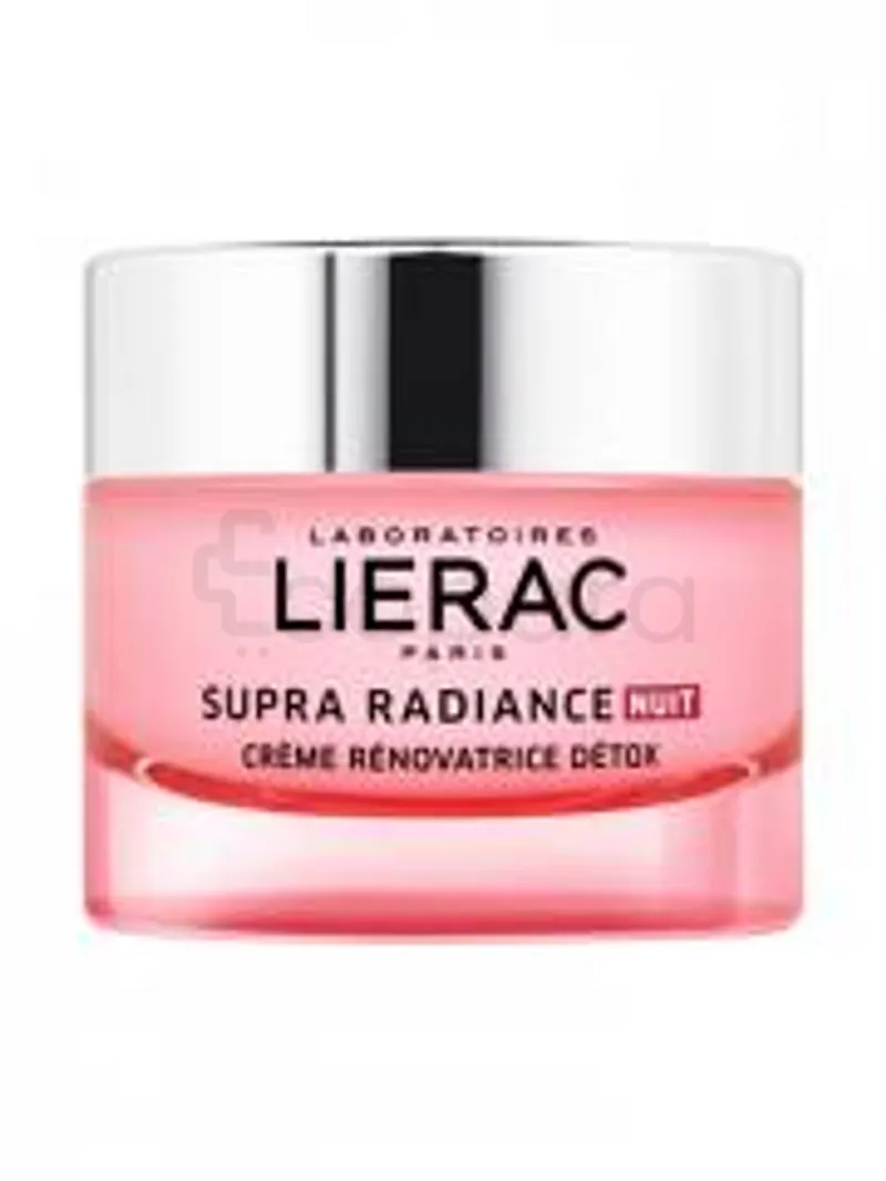 LIERAC SUPRA RADIANCE CREME DE NUIT RENOVATRICE DETOX POT 50ML