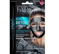 EVELINE FACEMED+ MATT DETOX MASQUE CARBON 7ML