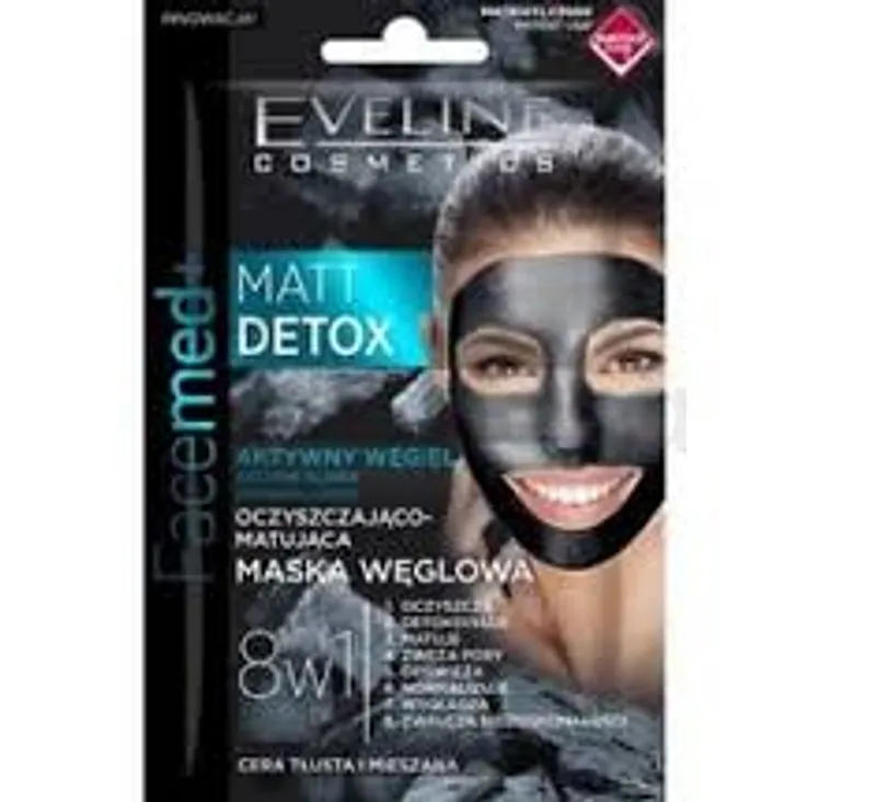 EVELINE FACEMED+ MATT DETOX MASQUE CARBON 7ML