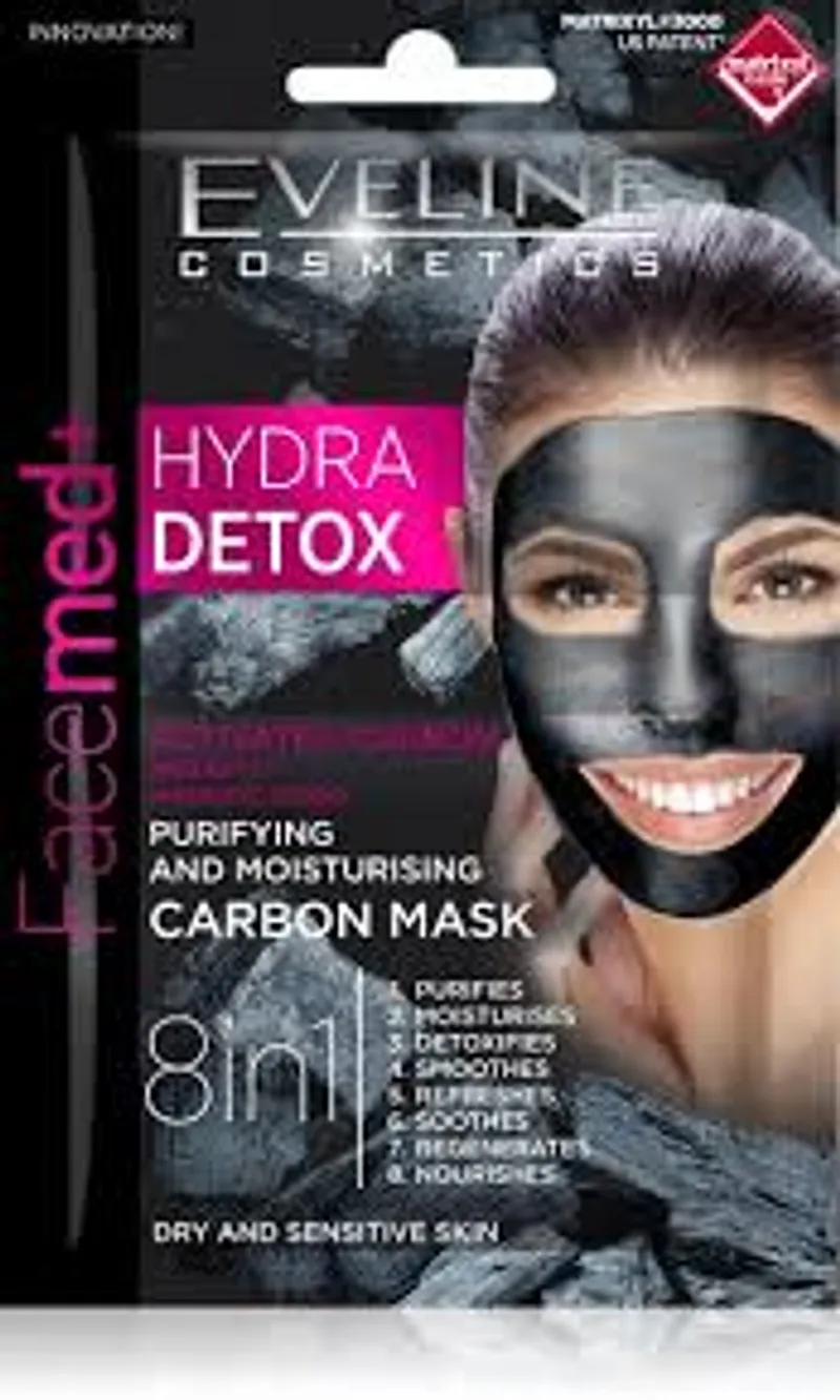 EVELINE FACEMED+ HYDRA DETOX MASQUE CARBON 7ML