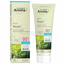 AROMA RESPIR' BAUME BEBE 3MOIS-3ANS 50ML