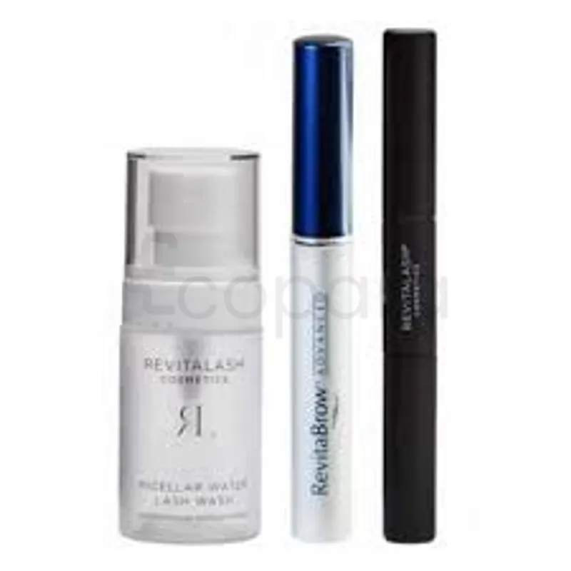 REVITALASH PACK EYE PERFECTING GIFT COLLECTION BROW SERUM 3.5ML + EAU MICELLAIRE 30ML + MASCARA 5ML