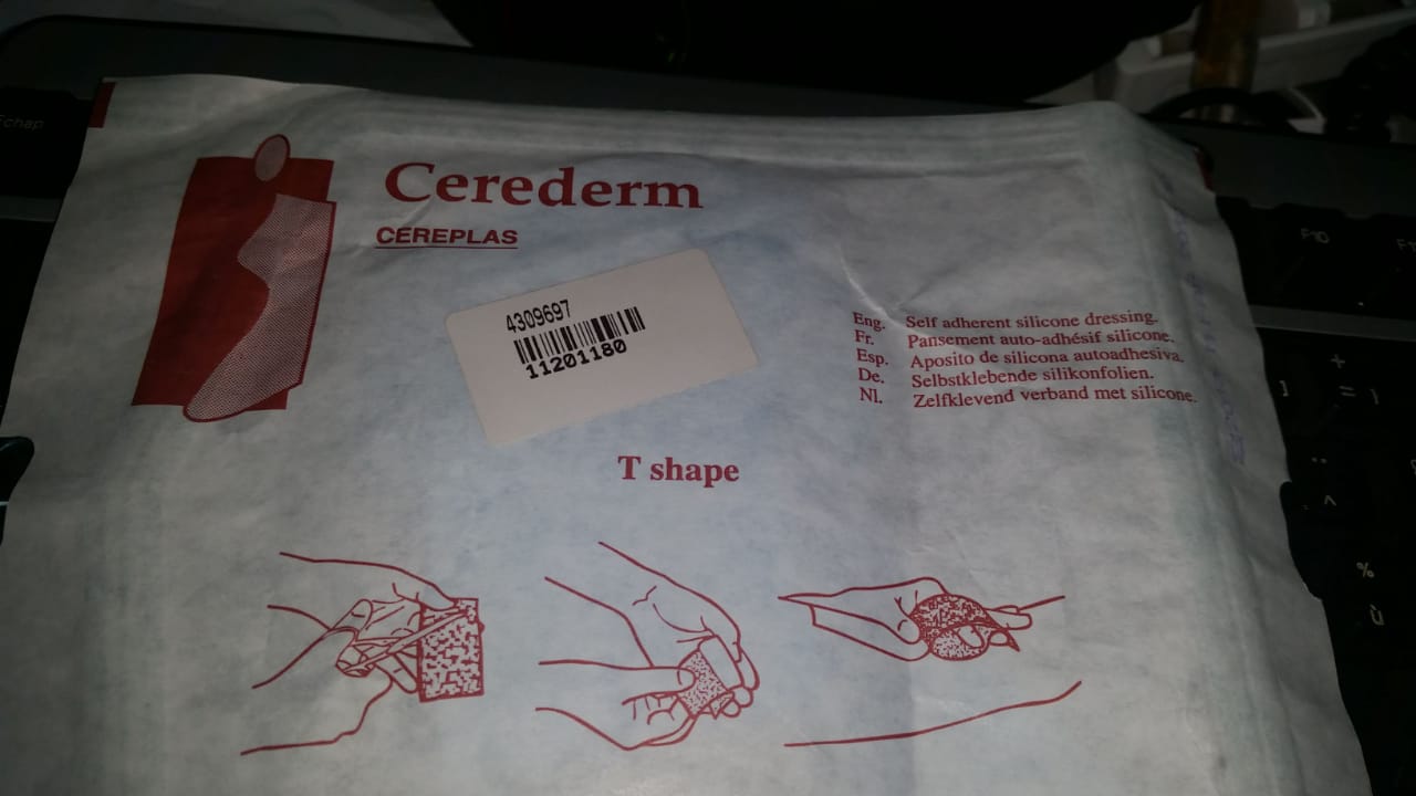 CEREDERM FORME ANCRE PANSEMENTS AUTO-ADH'SIFS SILICON'S REFERENCE 4309697
