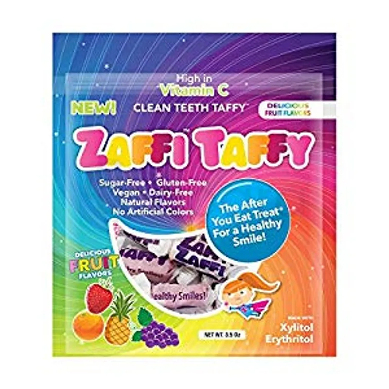 ZAFFI TAFFY BONBONS CANDIES CLEAN TEETH SUGAR FREE