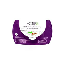 ACTIFA COTONS DEMAQUILLANTS VISAGE BOITE DE 20