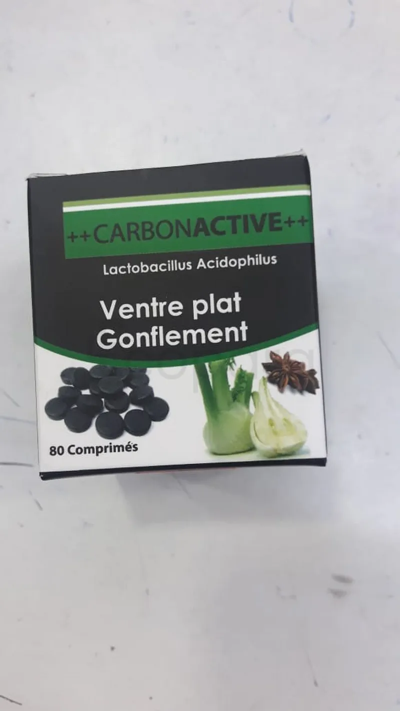 NATURAL SPRINT CARBONACTIVE BOITE DE 80 COMPRIMES
