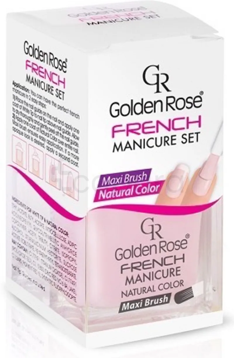 GOLDEN ROSE FRENCH MANICURE SET NUMERO 1