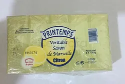 PRINTEMPS VERITABLE SAVON DE MARSEILLE 5*100G