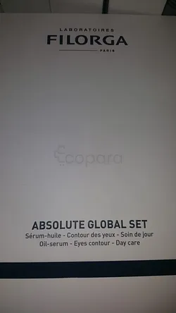 FILORGA COFFRET ABSOLUTE GLOBAL SERUM HUILE + CONTOUR DES YEUX + SOIN DE JOUR