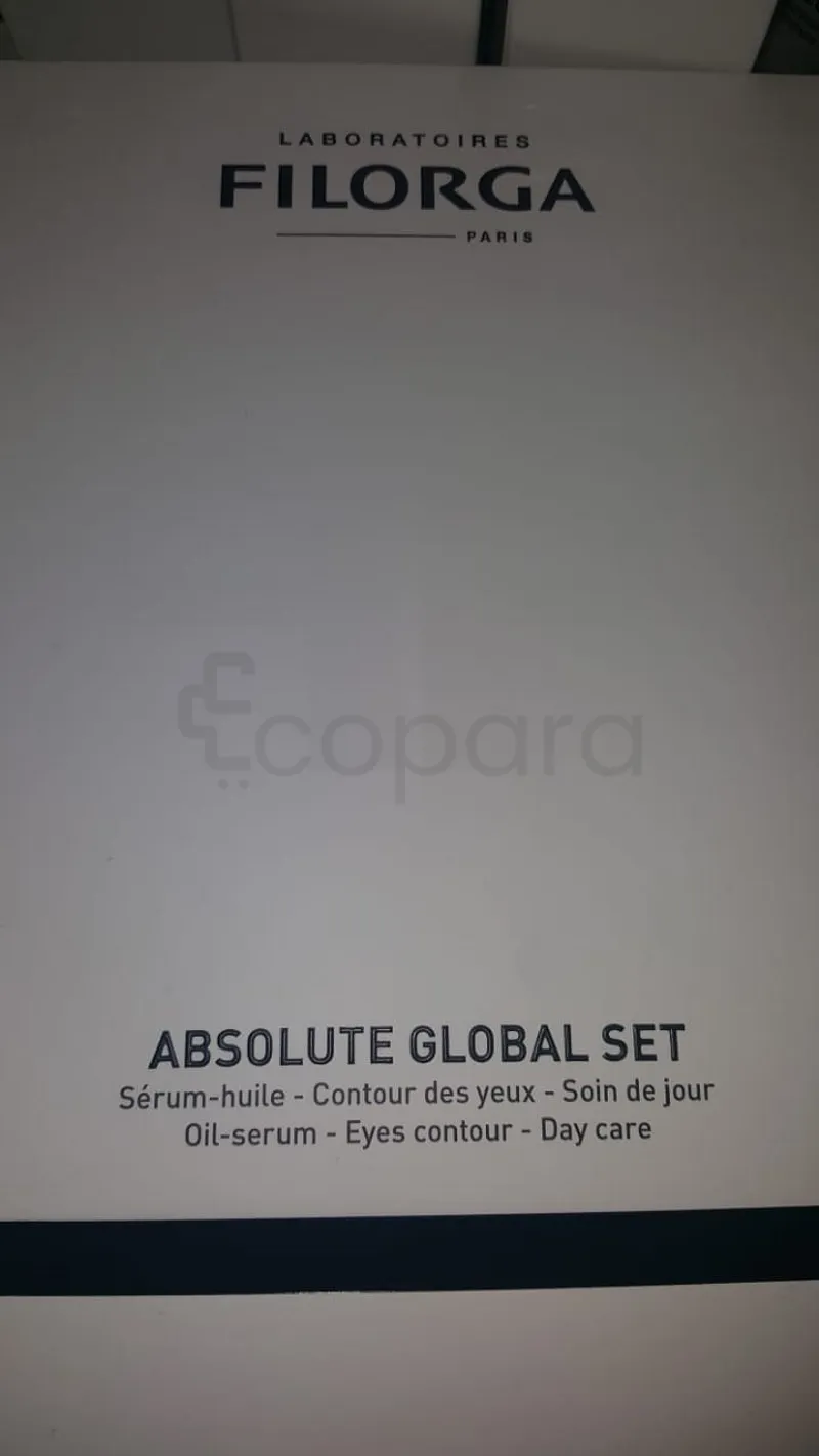 FILORGA COFFRET ABSOLUTE GLOBAL SERUM HUILE + CONTOUR DES YEUX + SOIN DE JOUR