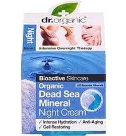 DR ORGANIC DEAD SEA NIGHT CREAM 50ML