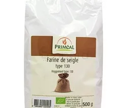 PRIMEAL FARINE DE SEIGLE TYPE 130 BIO 500G