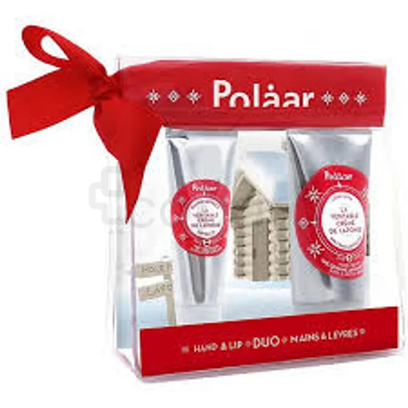 POLAAR LA VERITABLE CREME DE LAPONIE TROUSSE CREME MAINS 25ML + BAUME LEVRES 10ML