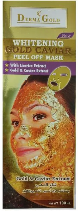 DERMA GOLD WHITENING GOLD CAVIAR PEEL OFF MASK 100ML