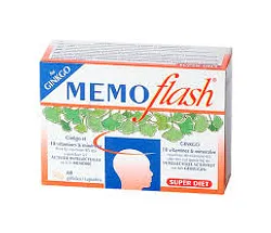 MEMOFLASH AU GINKGO SUPERDIET BOITE DE 60 COMPRIMES
