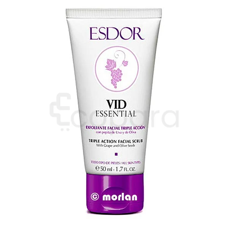 ESDOR VID ESSENTIAL EXFOLIANT POUR LE VISAGE TRIPLE ACTION 50ML