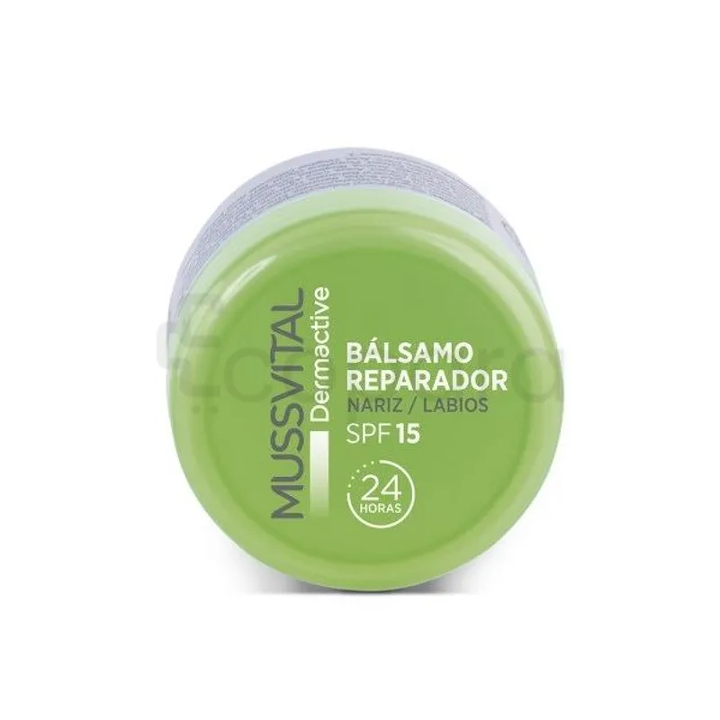MUSSVITAL DERMACTIVE BAUME BALSAM LABIAL REPARATEUR SPF15 10ML
