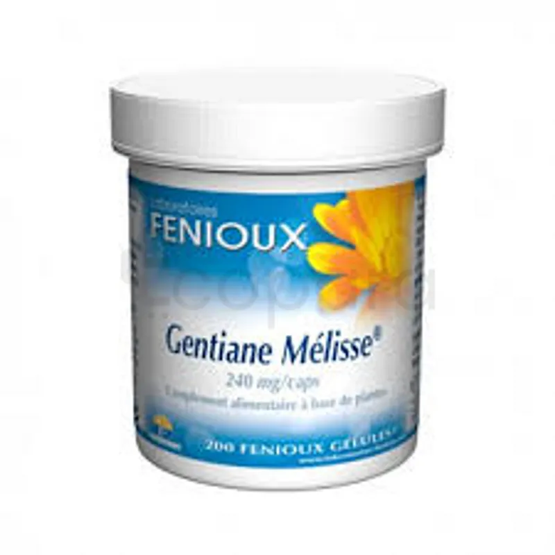 FENIOUX GENTIANE MELISSE BOITE DE 200 GELULES
