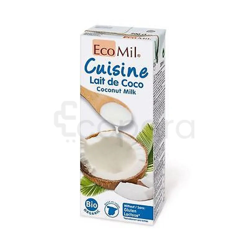 ECOMIL LAIT DE COCO CUISINE 200ML