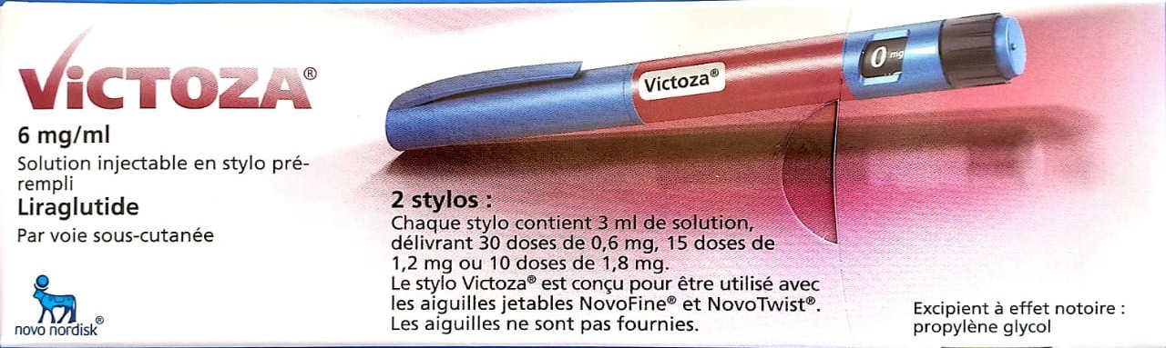 VICTOZA 6MG/ML STYLO PRÉ-REMPLI INJECTABLE REFERENCE 1100024